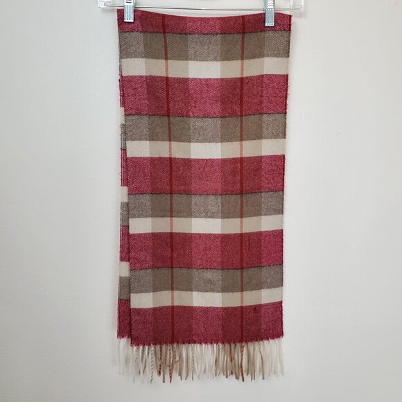 Christian Dior vintage cashmaire fall plaid scarf - Picture 5 of 7